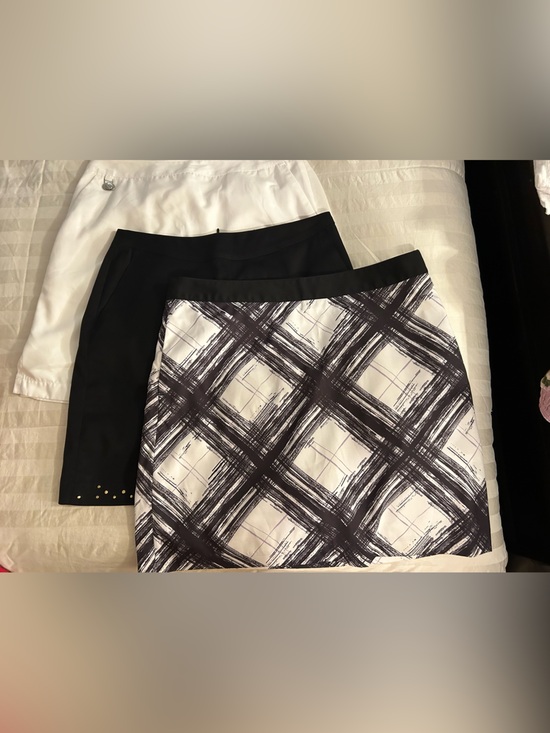 Liz Golf Dresses & Skirts - 3 Golf Skirts Skorts Size 8 White & Black Tail Greg Norman Liz Golf